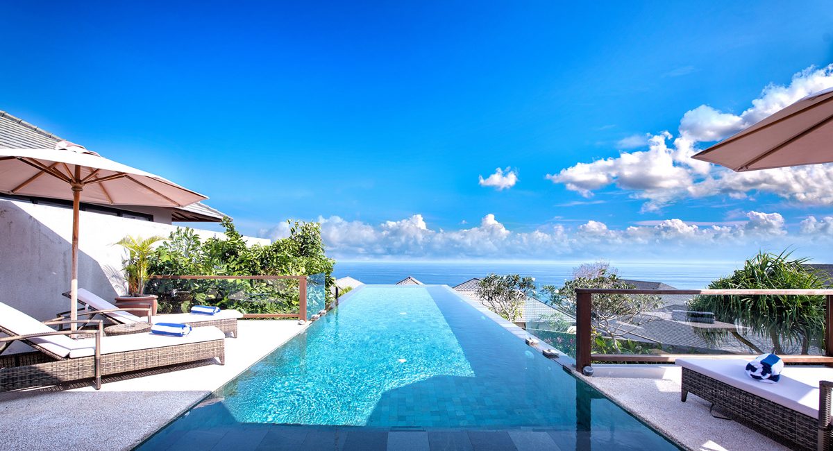 Villa Saujana, a cliff front wedding venue in Pandawa, Indonesia