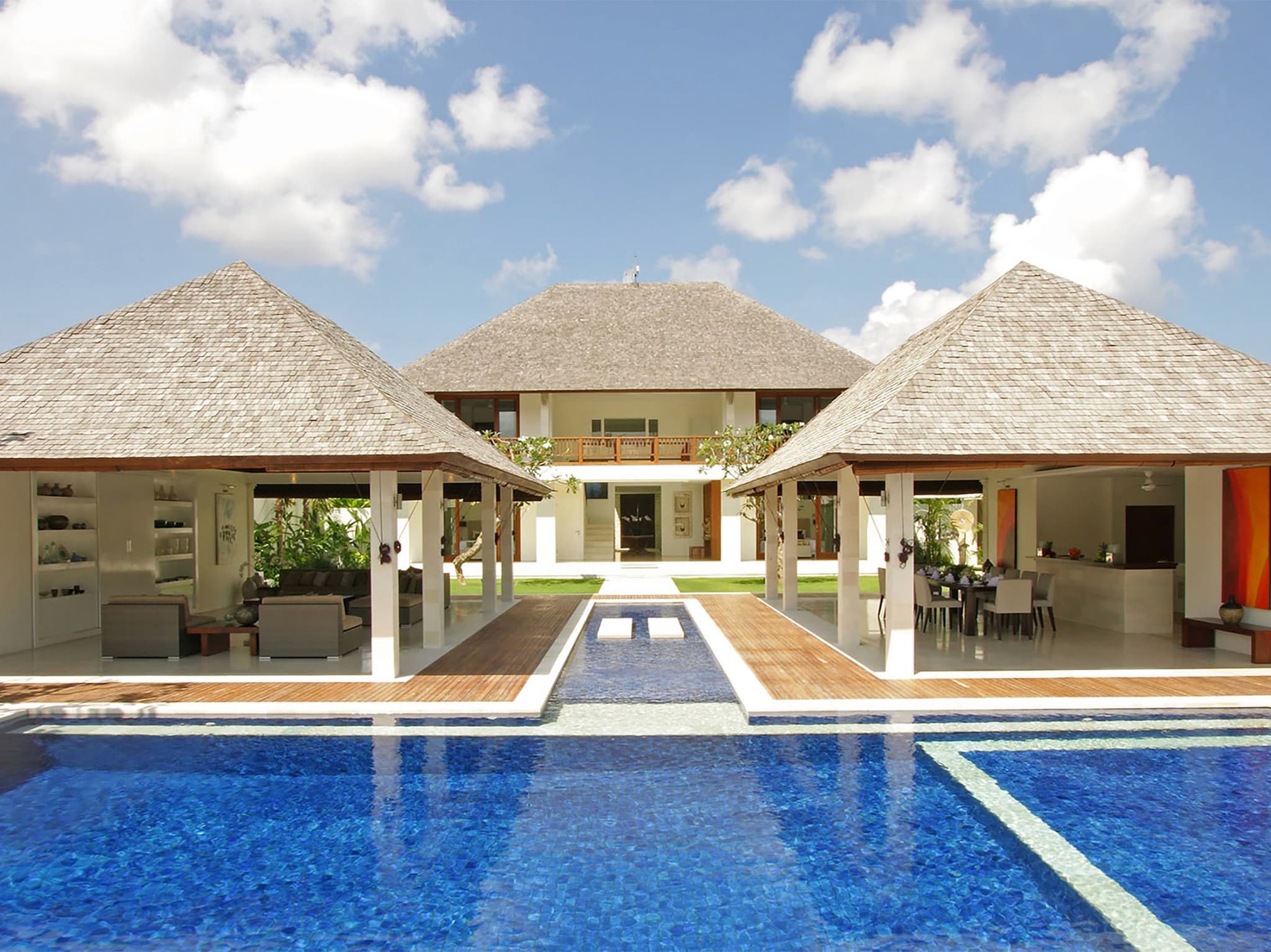 Villa Asante, a beachfront wedding venue in Bali, Indonesia