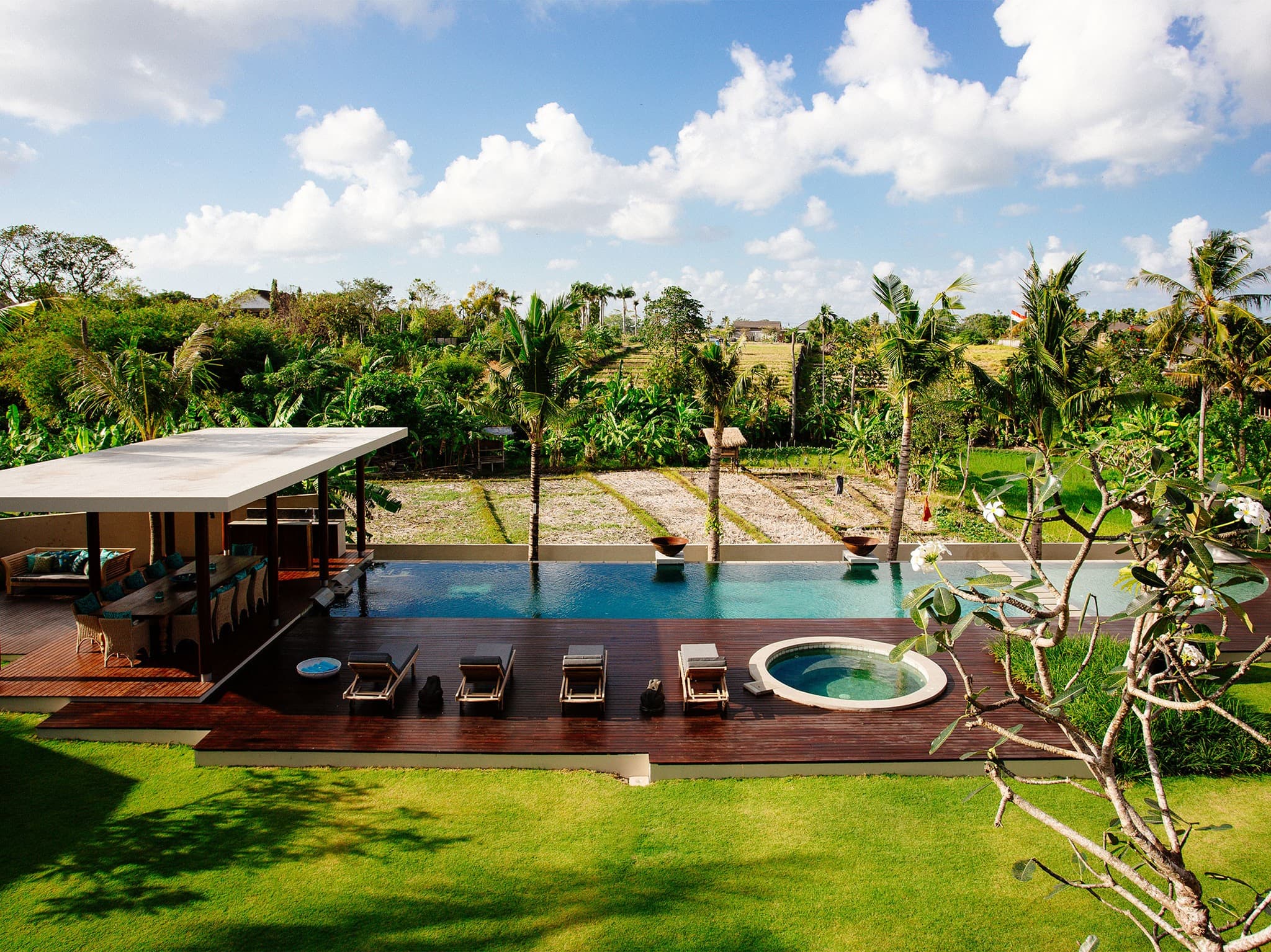 Umah Daun, a rice fields wedding venue in Umalas, Indonesia