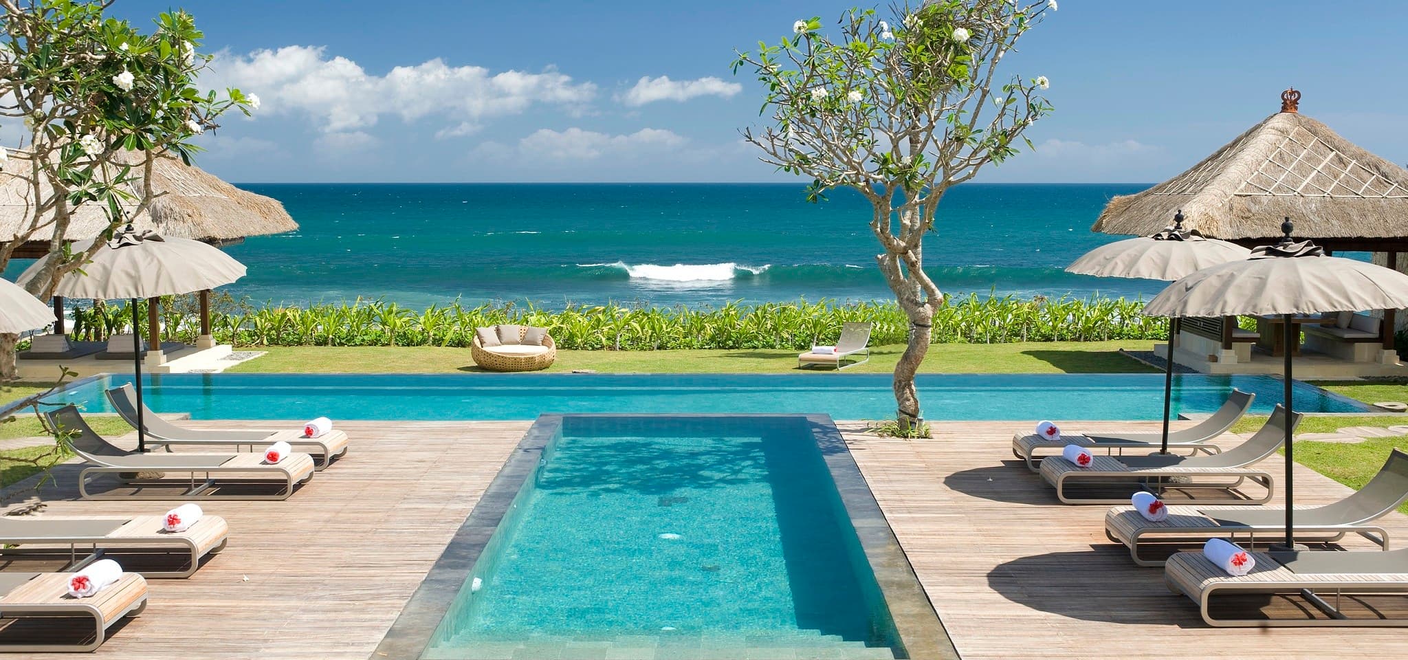 Villa Melissa, a beachfront wedding venue in Canggu, Indonesia