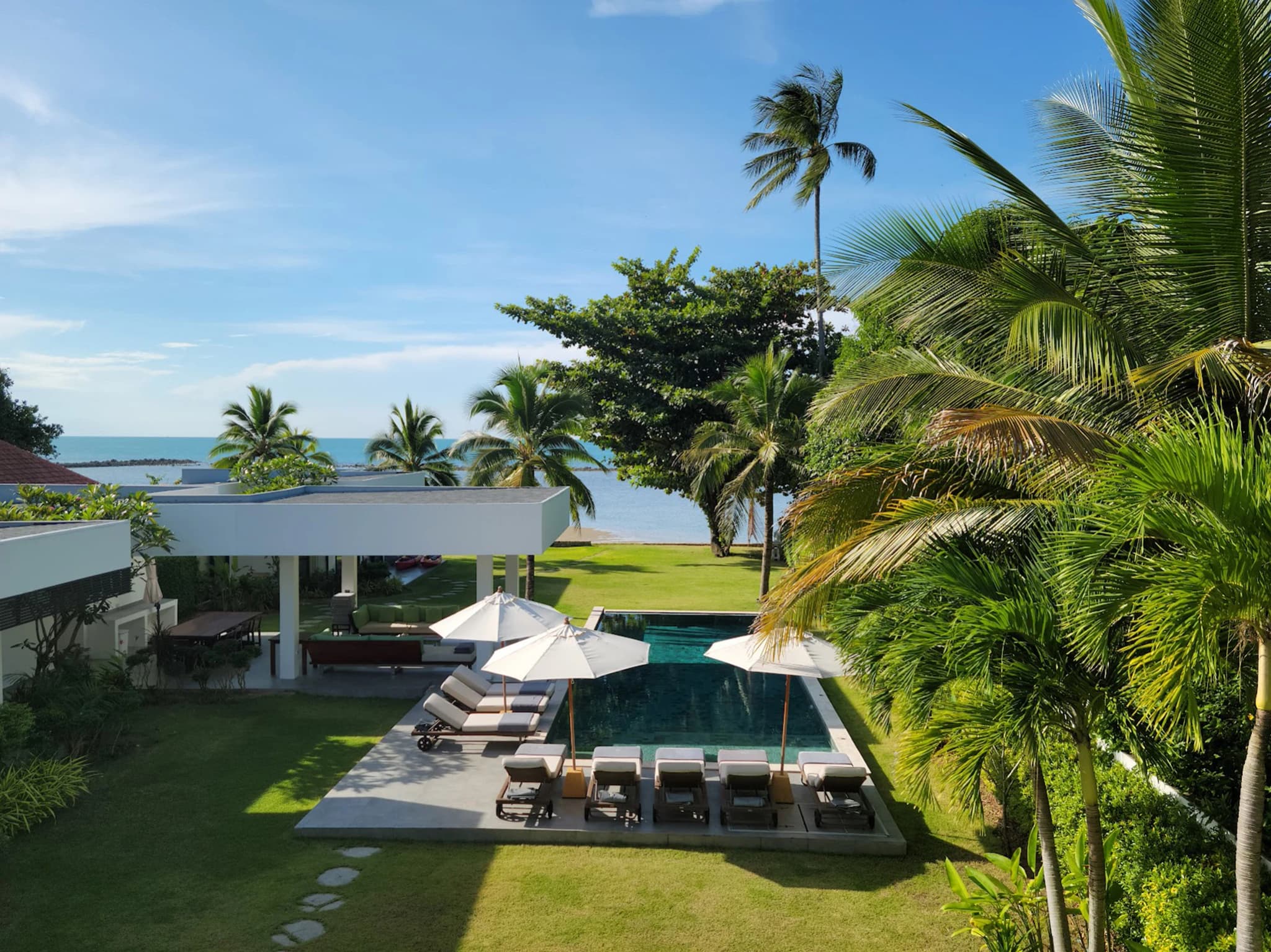 Villa Thansamaay, a beach front wedding venue in Koh Samui, Thailand