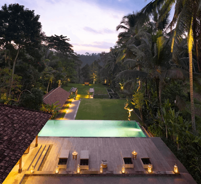 Teras Divya, a jungle views wedding venue in Ubud, Indonesia