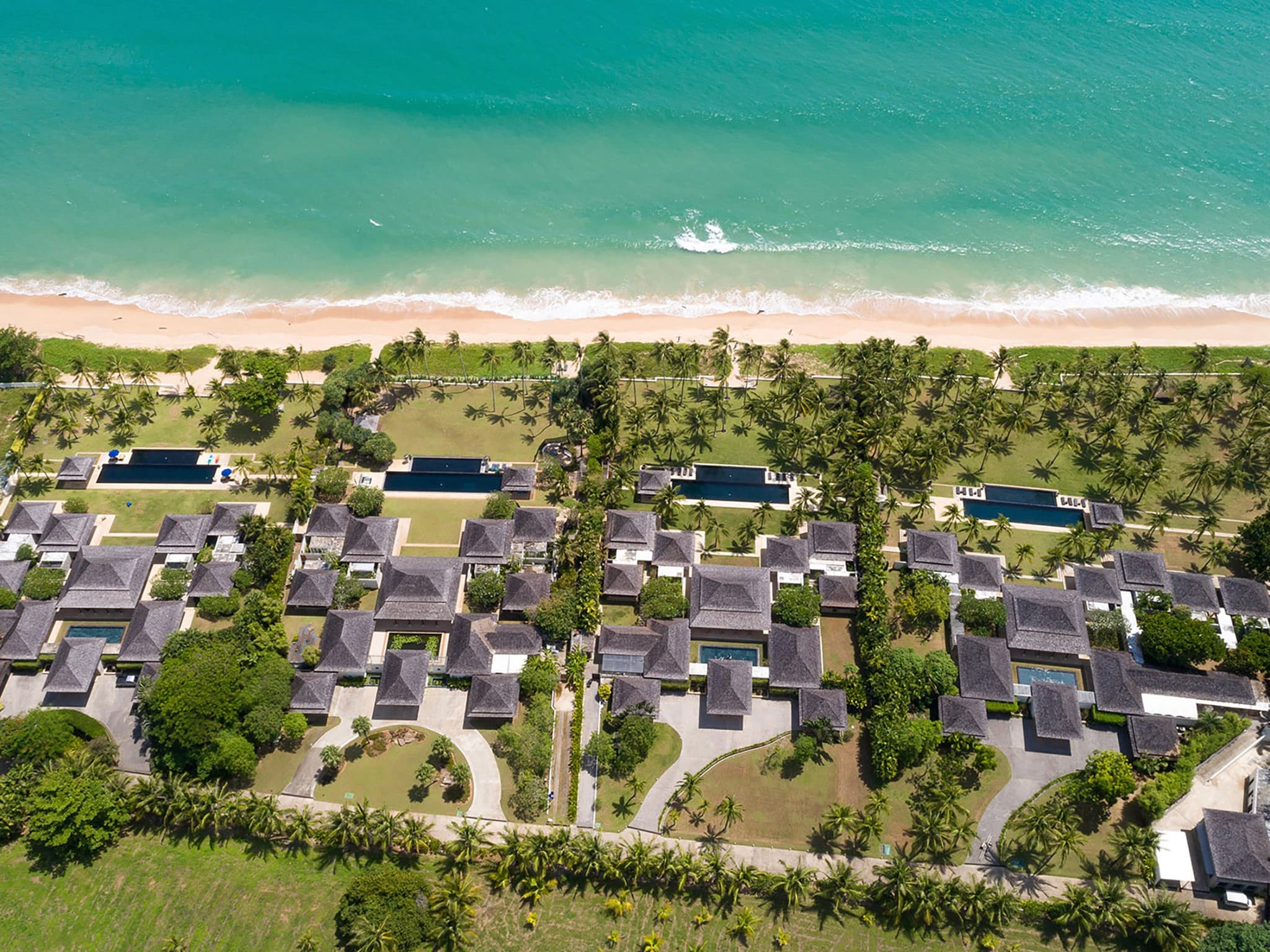 Villa Jia, a beach front wedding venue in Natai Beach, Thailand