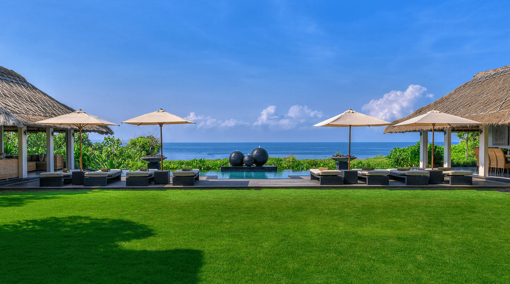 Seseh Beach Villas, a beachfront wedding venue in Seseh, Indonesia