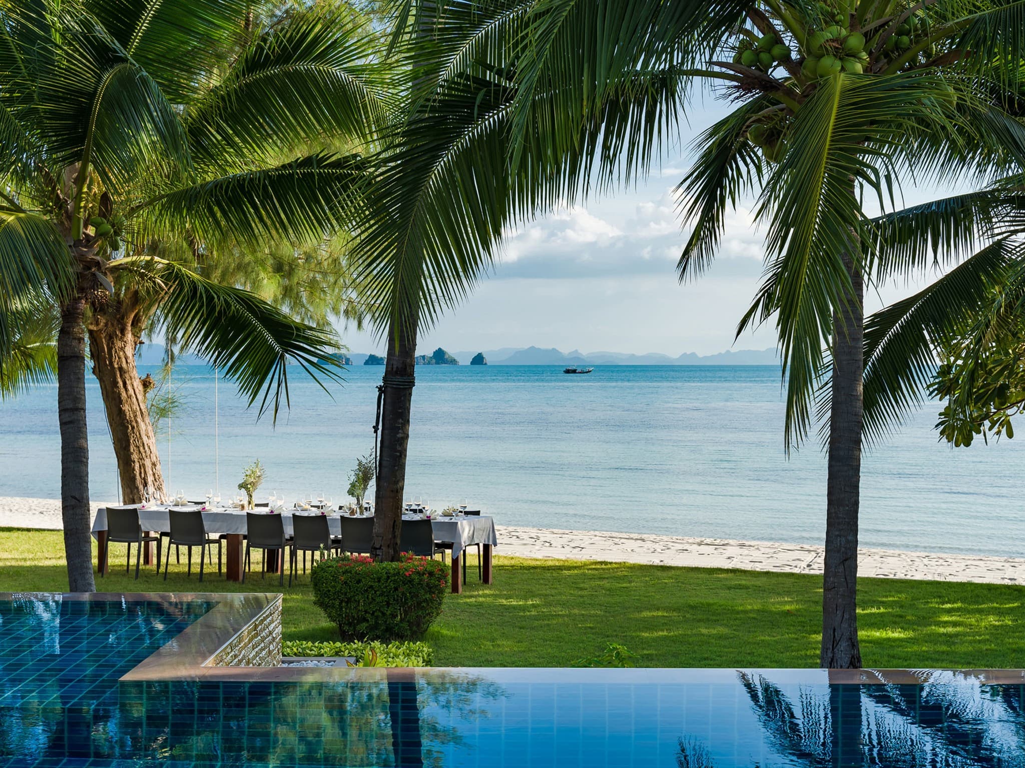 Inasia Samui, a beach front wedding venue in Koh Samui, Thailand