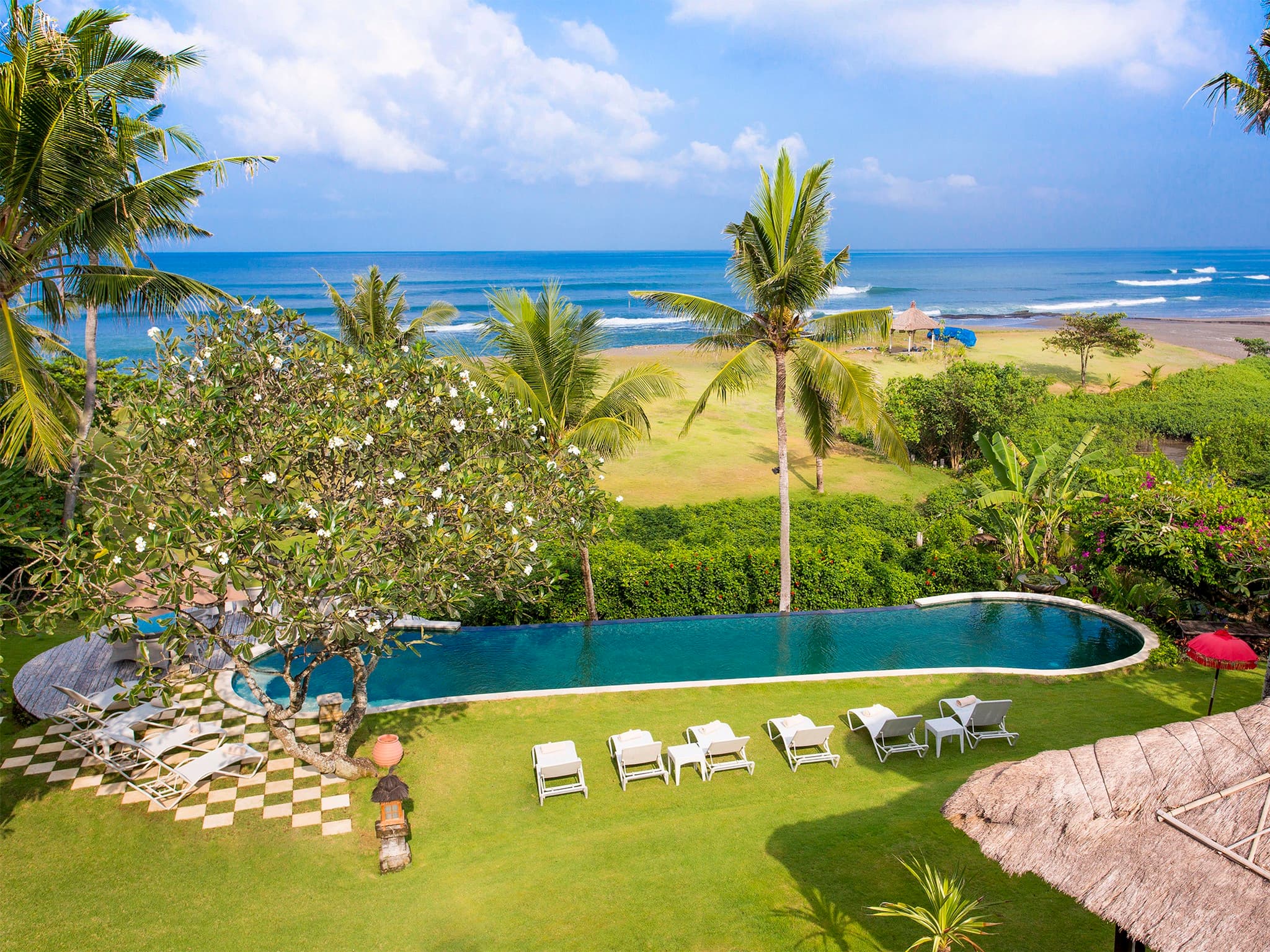 Sungai Tinggi, a beachfront wedding venue in Canggu, Indonesia
